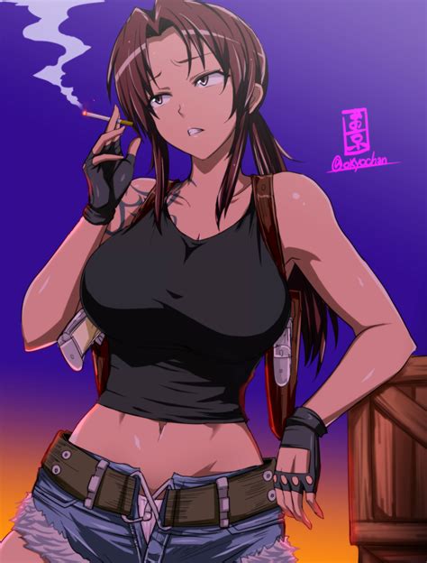 Revy Black Lagoon Image By Okyou 3756406 Zerochan Anime Image Board