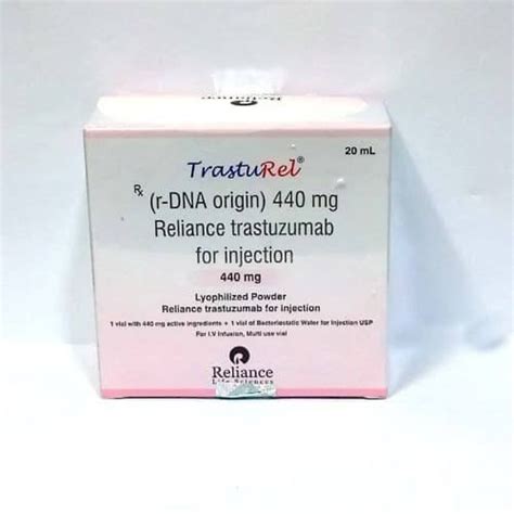 Trasturel 440mg Trastuzumab For Injection Reliance Life Sciences At