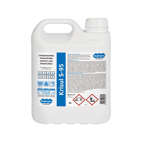 Fregasuelos Krisul S95 5 Litros Con Insecticida Guanxe Atlantic