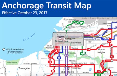 Anchorage Transit Map (Buses) | Transit map, Anchorage, Municipality