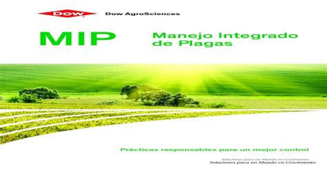 Mip Manejo Integrado De Plagas Corteva · Mip El Manejo Integrado De