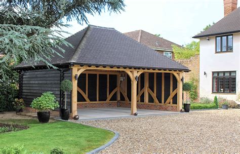 Oak Garages Traditional Oak Garages Gallery Extrawide Frames