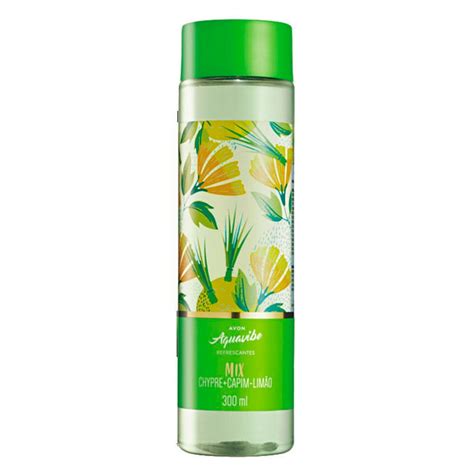 Body Splash Aquavibe Refrescantes Mix Chypre Capim Lim O Ml