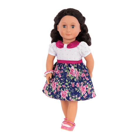 Our Generation Retro Regular 18 Inch Doll Non Poseable 18 Inch Doll Margaret Our Generation