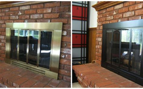 Update Brass Fireplace Doors Fireplace Guide By Linda