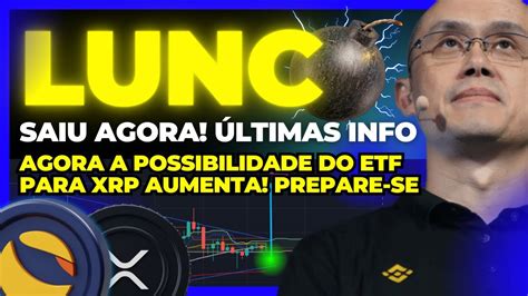 SAIU AGORA TERRA LUNA CLASSIC LUNC E XRP A Uma Grande