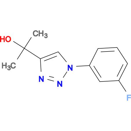 2 1 3 Fluorophenyl 1 H 1 2 3 Triazol 4 Yl Propan 2 Ol 10 507811