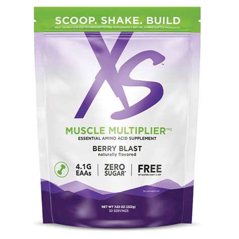 Xs™ Muscle Multiplier‡ Essential Amino Acid Supplement Berry Blast