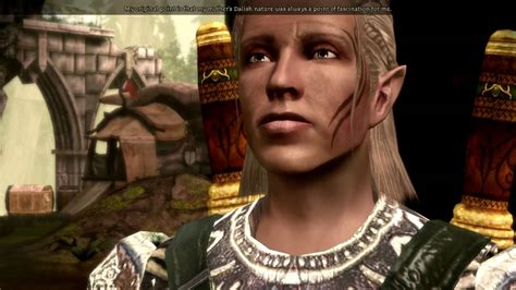 Dragon Age Origins Zevran On Dalish Elves Youtube