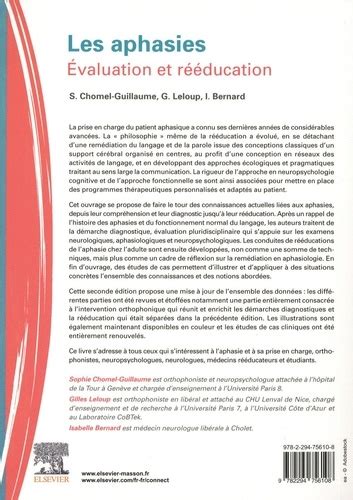 Les Aphasies Evaluation Et R Ducation De Sophie Chomel Guillaume