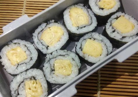 Resep Sushi Telur Tamagoyaki Oleh Putry Thya Cookpad