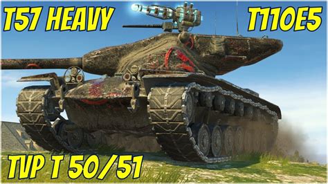 T Heavy Tank Tvp T T E Wot Blitz Youtube