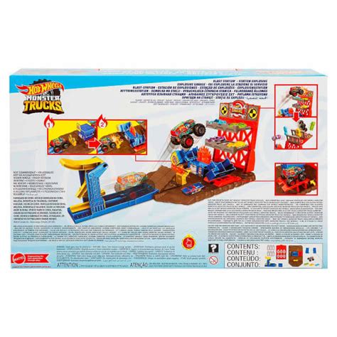 Hot Wheels Monster Trucks Patlama İstasyonu Oyun Seti HFB