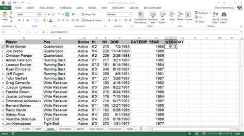 Excel Tip 1 Extract Date YouTube