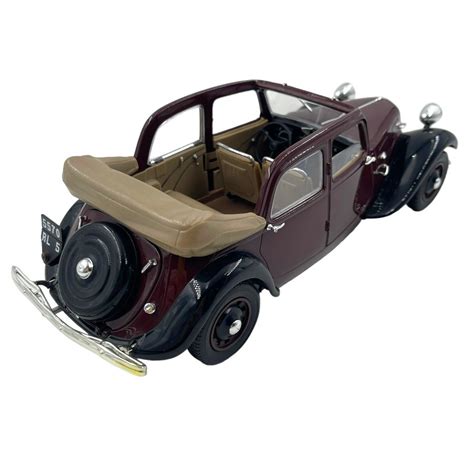 Solido Model Car 1 18 Citroen Traction Type 11B 1938 Motorsport Maranello