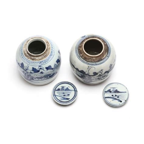 Three Pieces Of Chinese Export Canton Porcelain Lot December