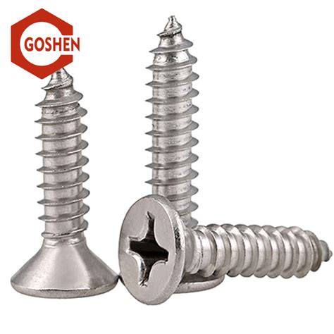 Stainless Steel Self Tapping Screws With Cross Recess Drive China