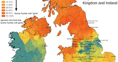 How Do You Pronounce “Scone?” – Map of the UK and Ireland – Brilliant Maps