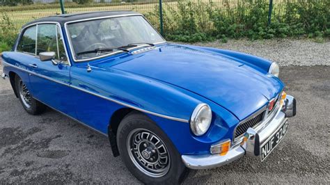 Factory MGB GT V8 1975 Tahiti Blue Former Glory