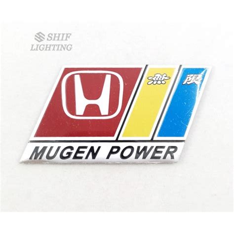 Mugen Power Honda Badge Logo Shopee Thailand