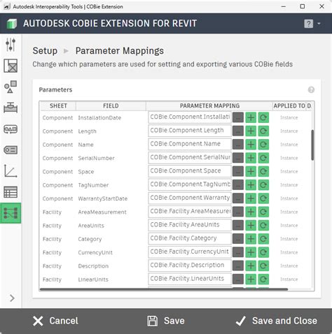 Autodesk Cobie Extension For Revit