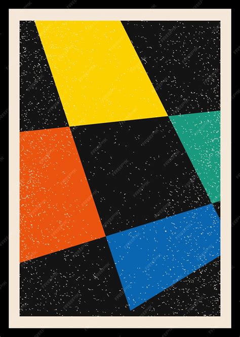 Premium Vector | Minimal retro geometric design posters contemporary ...