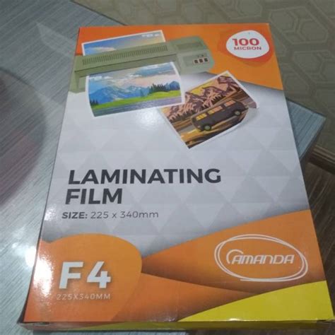 Jual Kertas Laminating F Folio Merk Random Shopee Indonesia