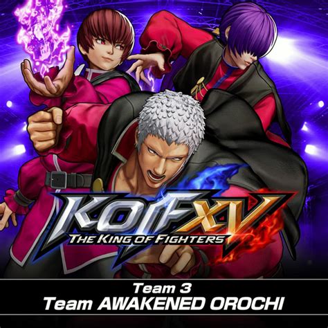 The King Of Fighters Xv Dlc Characters Team South Town Box Shot For