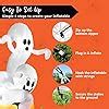 Amazon Joiedomi Ft Tall Halloween Inflatable Twisting Ghosts On