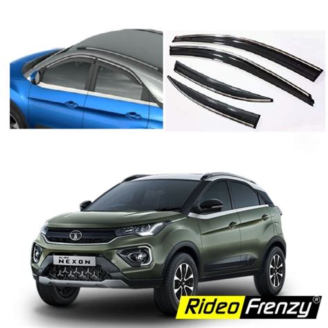 Tata Nexon All Genuine Accessories Chrome Items Roof Rails Floor Mats