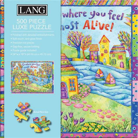 Feel Alive Luxe 500 Pieces Lang Puzzle Warehouse