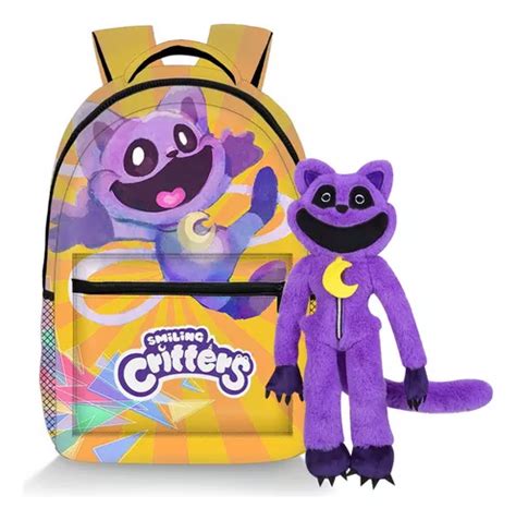 Poppy S Playtime Smiling Critters Mochila Para Estudiantes Meses