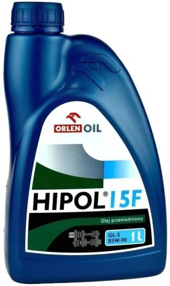 OLEJ PRZEKŁADNIOWY ORLEN HIPOL GL 5 15F 85w90 1L INNE ORLEN OIL HIPOL