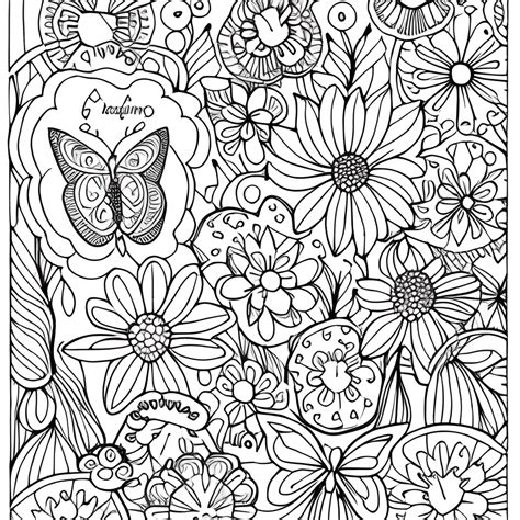 Desenho De Zentangle De Borboleta Para Colorir