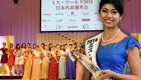 Half Indian ‘elephant Whisperer Crowned Miss Japan Free Malaysia