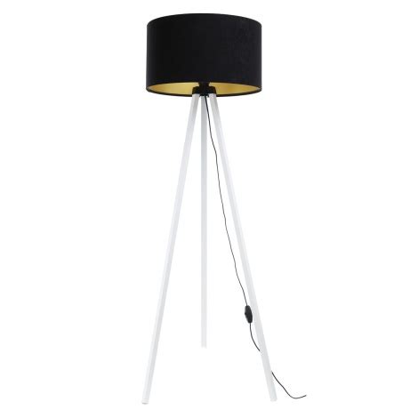 Lampadaire Standart Xe W V Noir Blanc Lumimania