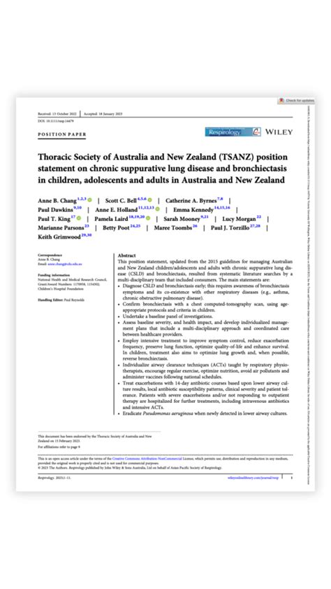 Living With Bronchiectasis Things To Know Asthma Foundation Nz