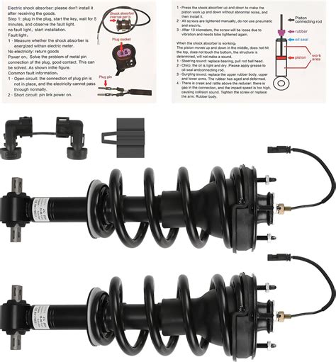 Gearzaar Front Pair Shock Absorber Struts Assembly Magnetic Ride