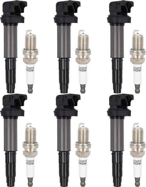 Amazon ECCPP UF515 6 Ignition Coils With 6 Iridium Spark Plugs