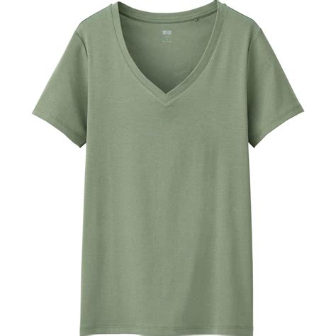 Women's Supima® Cotton V-Neck T-Shirt | UNIQLO US