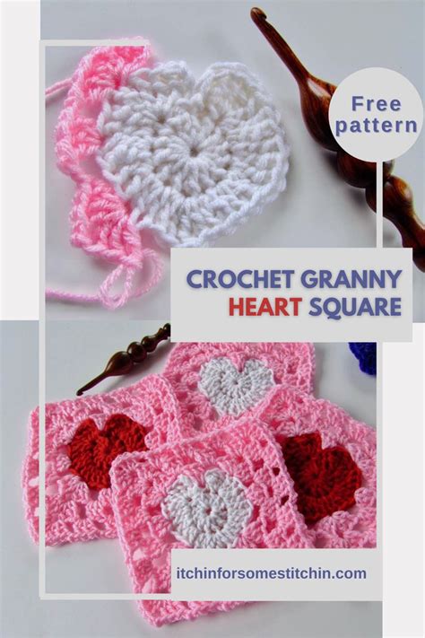 Turn A Crochet Heart Into A Granny Square In Just Steps Crochet