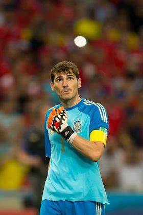 Goalkeeper Iker Casillas Spain Looks Dejected Editorial Stock Photo