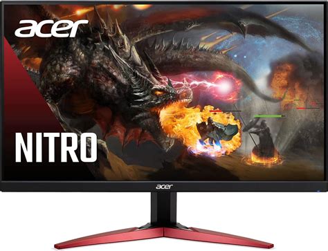 Acer Nitro 23.8″ 1080p Gaming Monitor 165Hz FreeSync - Retro Arcade