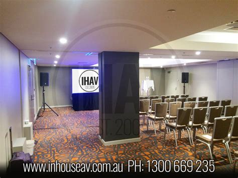 Novotel Canberra Inhouse Audio Visual