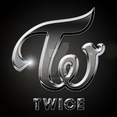 Twice Logo In Chrome By Kaeg On Deviantart