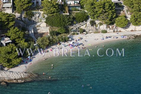 Brela beaches - aerial photo gallery