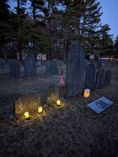 Patriots Day April 19th Candlelight Tribute At Westlawn Cemetery