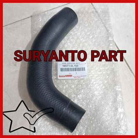 Jual Syt Selang Hose Radiator No Atas Toyota Innova Reborn Fortuner