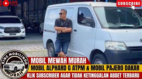 🔴mobil Mewah Alphard G Atpm And Pajero Dakar⁉️king Mobilindo Semarang