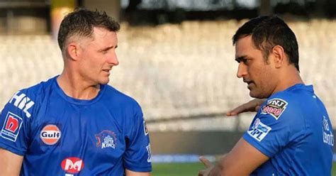 Maybe For Another 5 Years Mike Hussey Comments On MS Dhoni S Future In